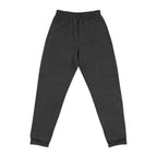 All Bluff No Fear Relaxed Sweatpants in Black Heather – Back Flat Lay | All Bluff Poker