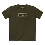 Professional Bluffer T-Shirt in Army – Front Flat Lay | All Bluff Poker