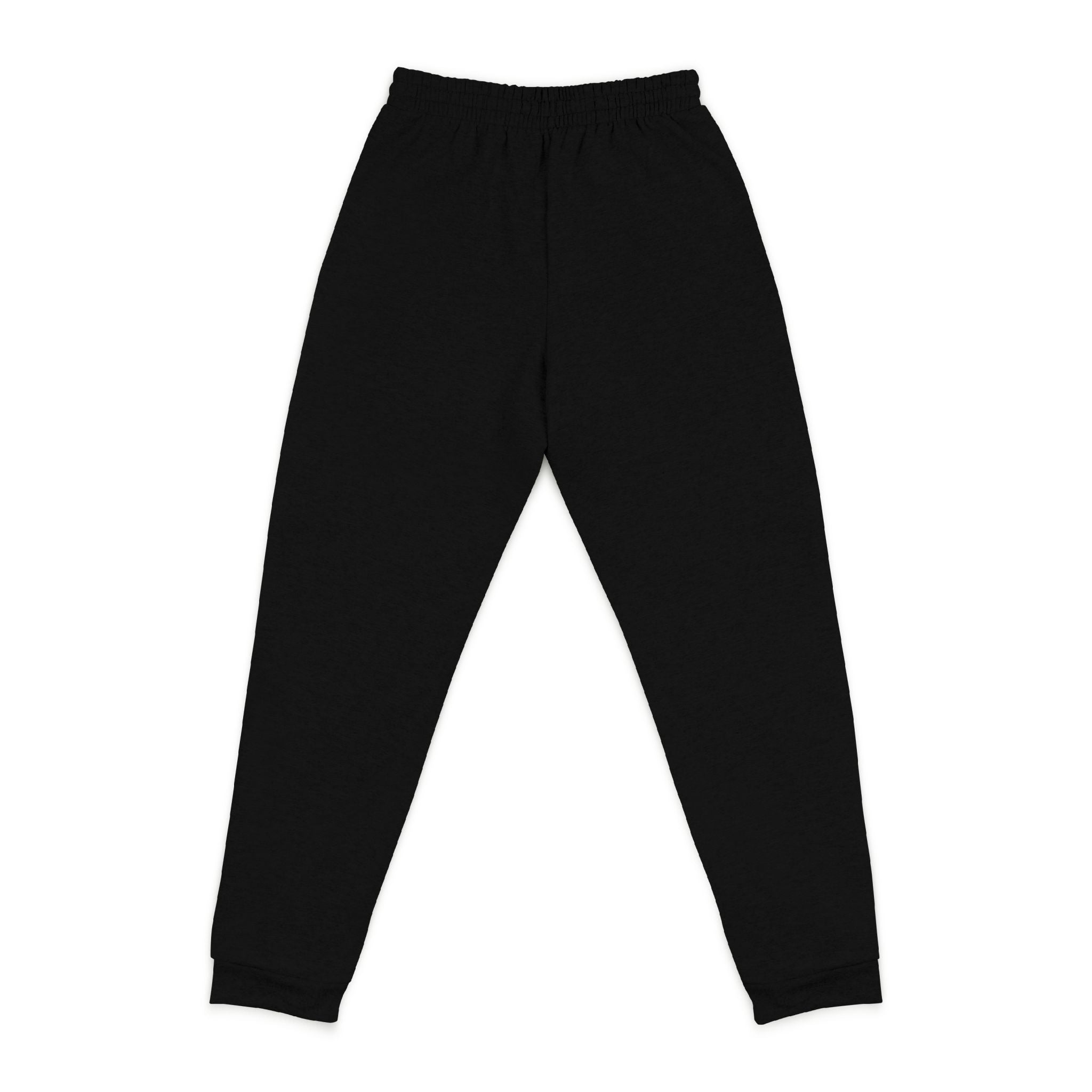 No Balls No Bluff Relaxed Sweatpants in Black – Back Flat Lay | All Bluff Poker