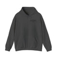 All Bluff Poker Pullover Hoodie in Dark Heather – Front Flat Lay | All Bluff Poker
