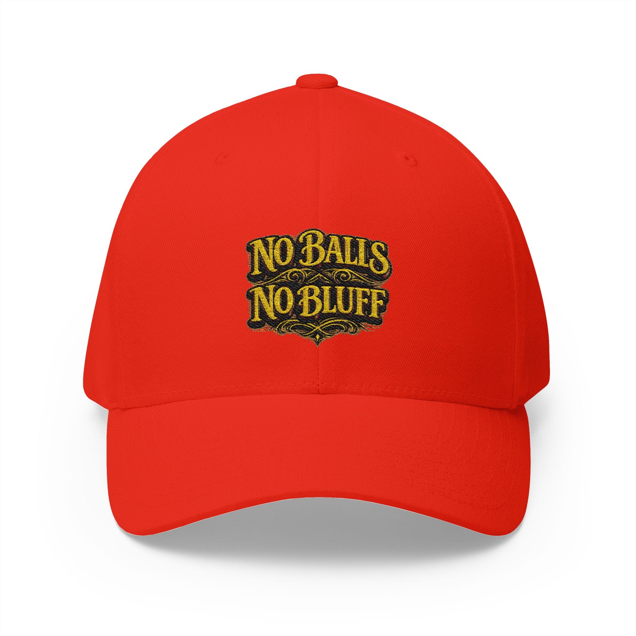 No Balls No Bluff | All Bluff Poker | Hats | NBNB-HAT-1 — Fitted Cap