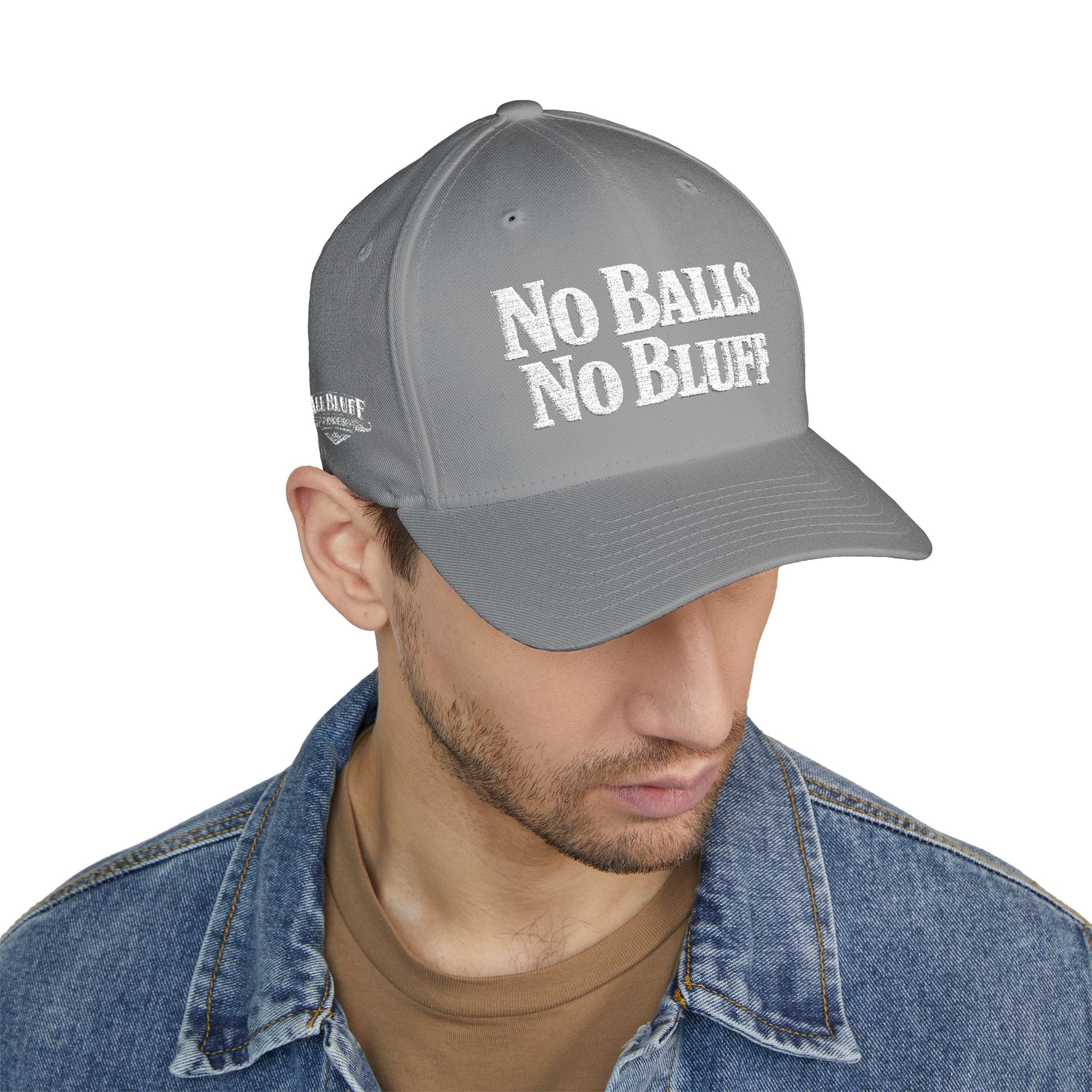 No Balls No Bluff | All Bluff Poker | Hats | NBNB-HAT-4 — Fitted Cap