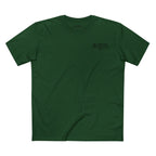No Balls No Bluff T-Shirt in Forest Green – Front Flat Lay | All Bluff Poker