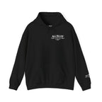 I'm a Bluffer Not a Fighter Pullover Hoodie in Black – Front Flat Lay | All Bluff Poker