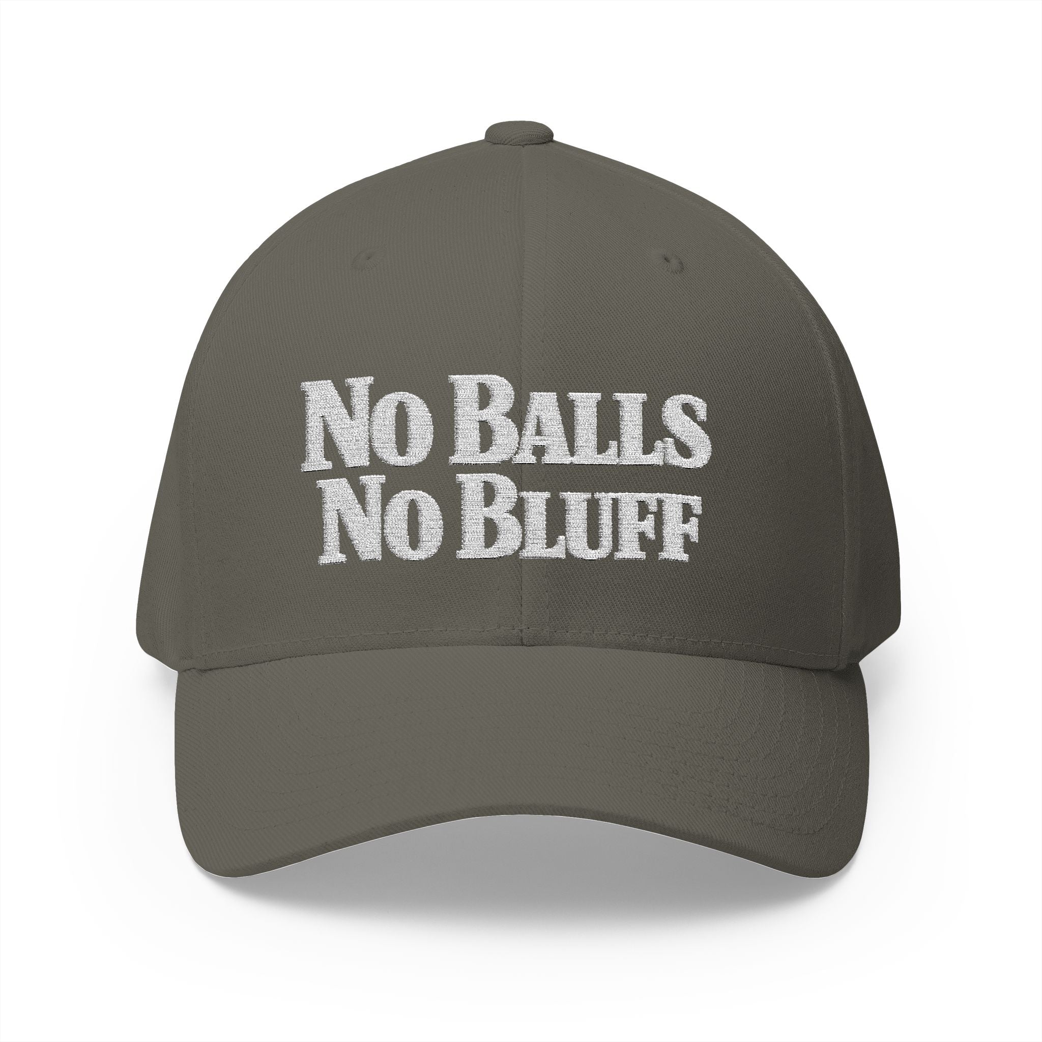 No Balls No Bluff | All Bluff Poker | Hats | NBNB-HAT-4 — Fitted Cap