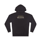 Professional Bluffer Pullover Hoodie in Black – Front Flat Lay | All Bluff Poker