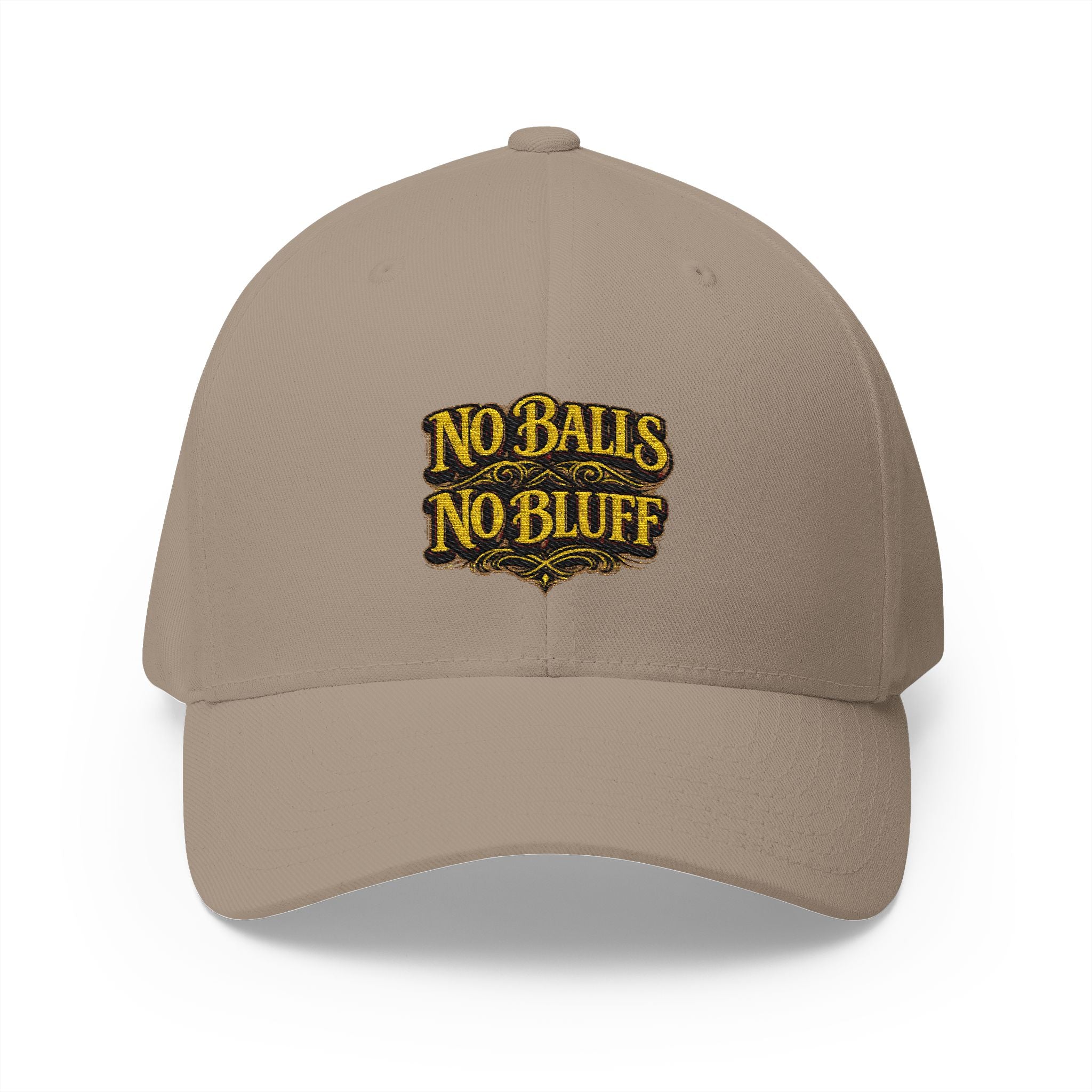 No Balls No Bluff | All Bluff Poker | Hats | NBNB-HAT-1 — Fitted Cap
