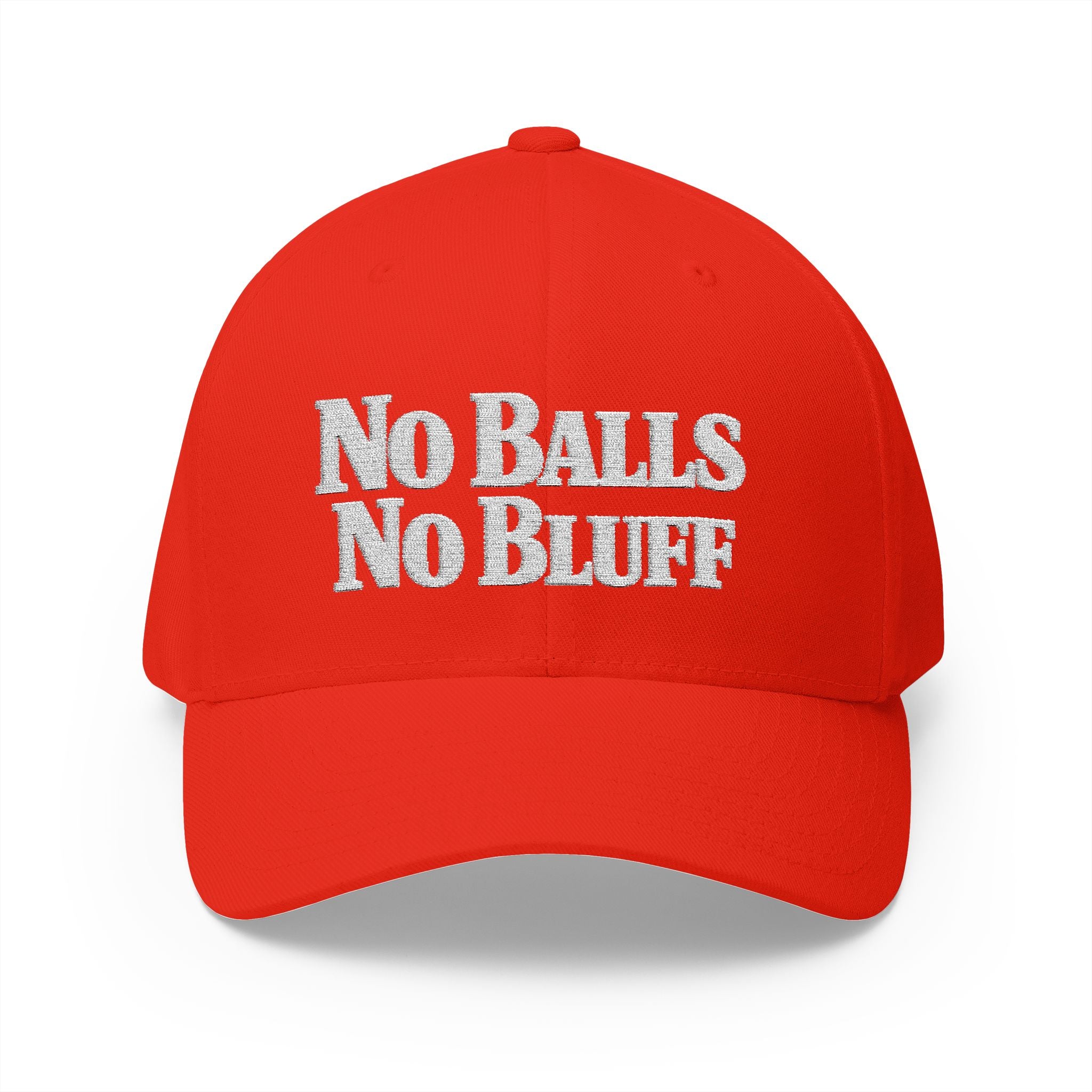 No Balls No Bluff | All Bluff Poker | Hats | NBNB-HAT-4 — Fitted Cap