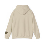 Professional Bluffer Pullover Hoodie in Sand – Back Flat Lay | All Bluff Poker