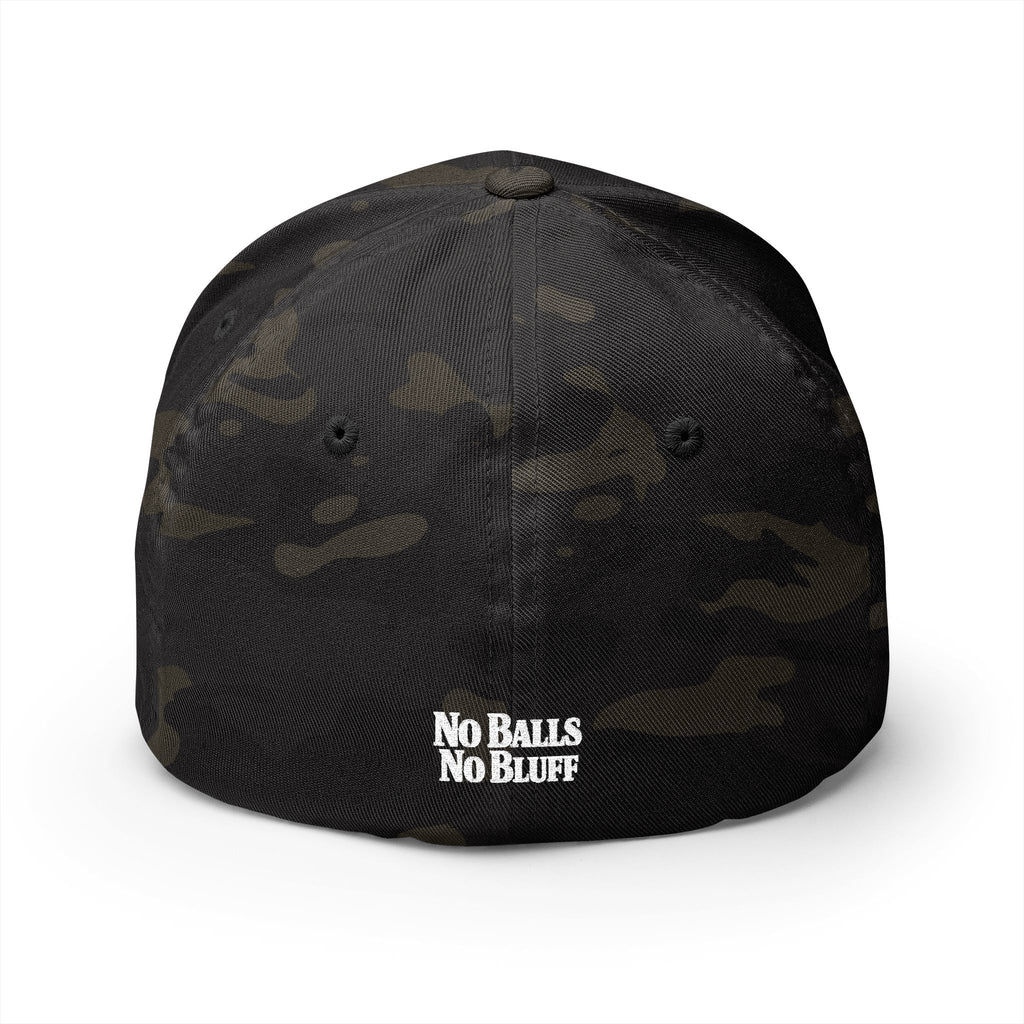 No Balls No Bluff | All Bluff Poker | Hats | NBNB-HAT-4 — Fitted Cap