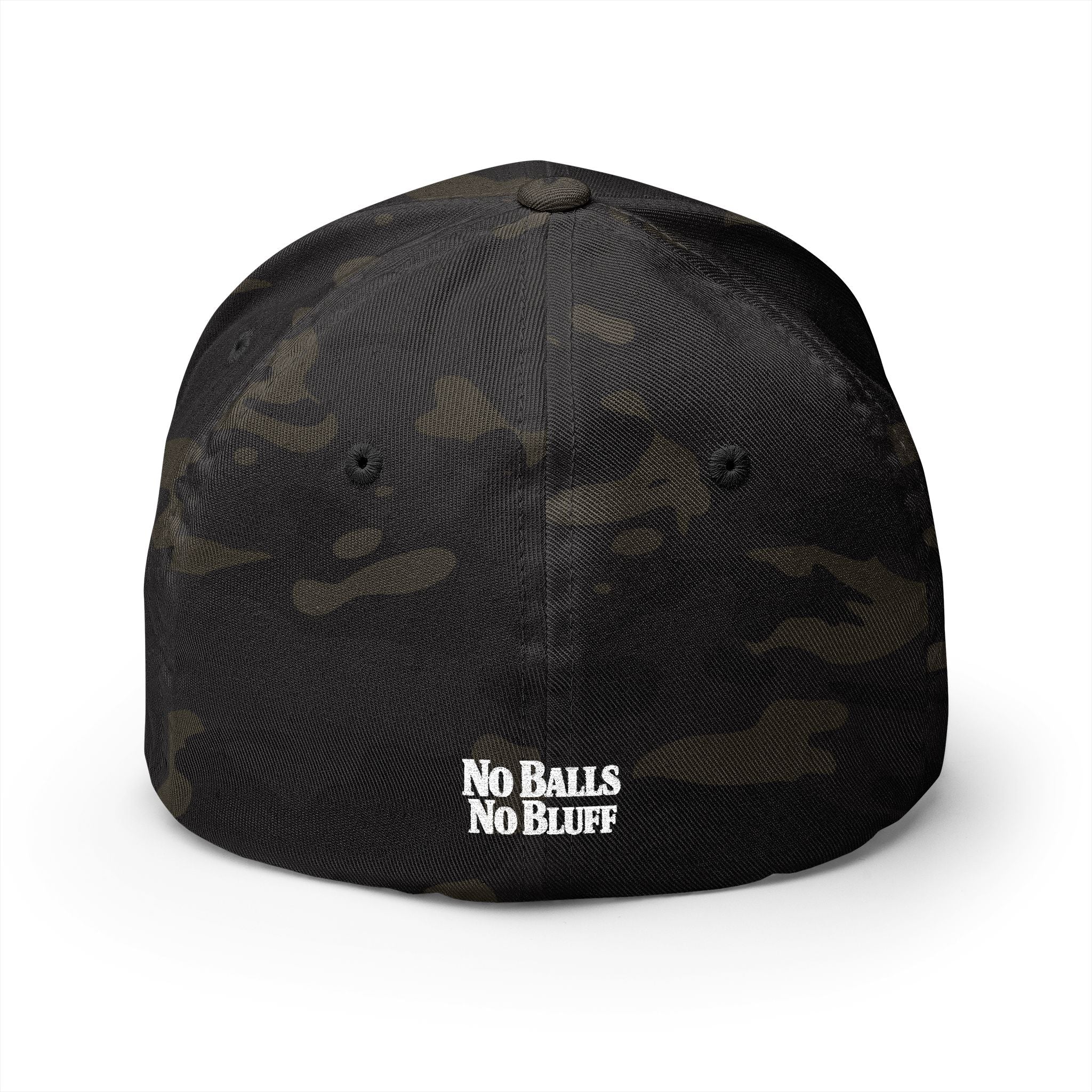 No Balls No Bluff | All Bluff Poker | Hats | NBNB-HAT-4 — Fitted Cap