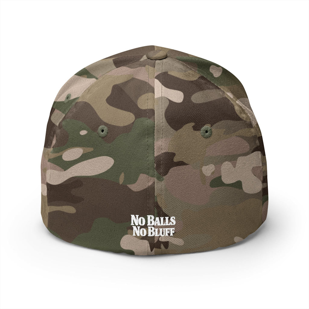 No Balls No Bluff | All Bluff Poker | Hats | NBNB-HAT-4 — Fitted Cap