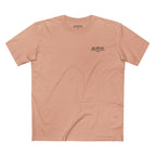 No Balls No Bluff T-Shirt in Pale Pink – Front Flat Lay | All Bluff Poker