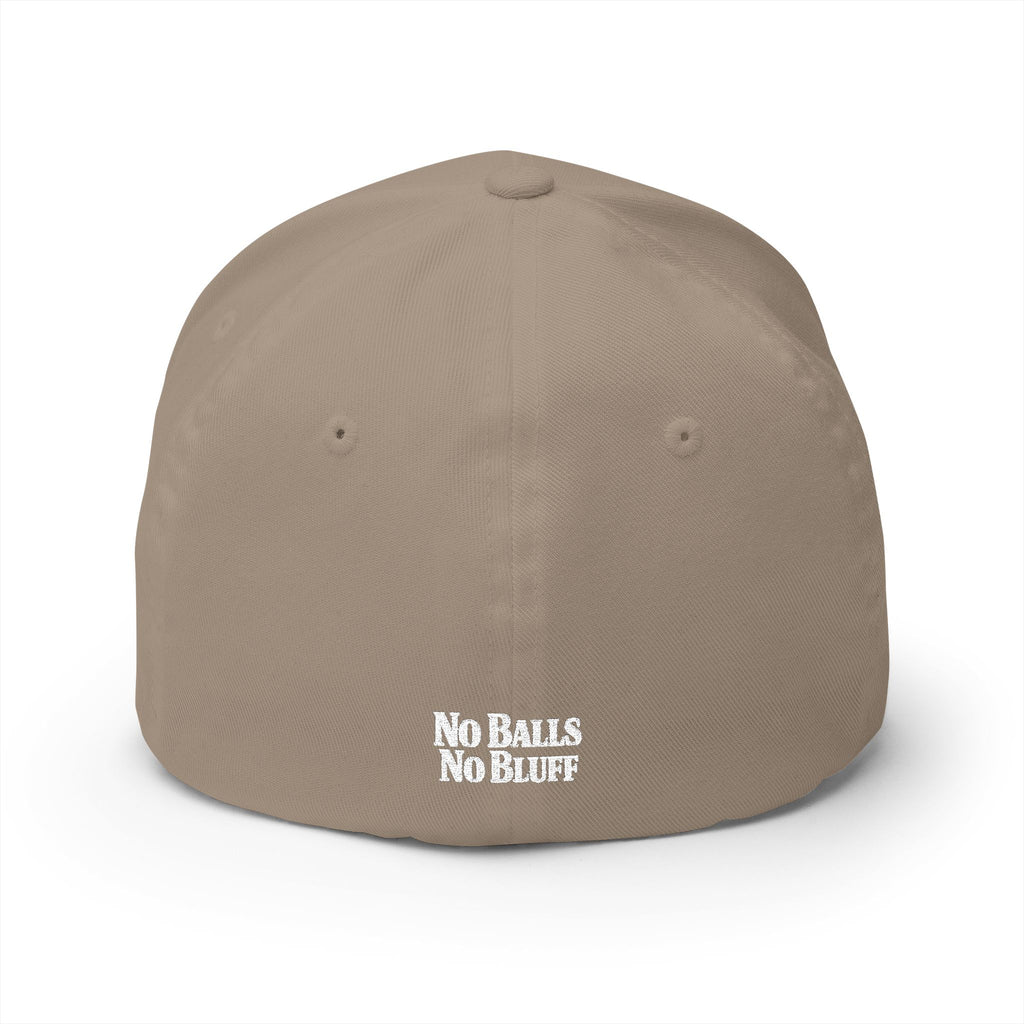 No Balls No Bluff | All Bluff Poker | Hats | NBNB-HAT-4 — Fitted Cap