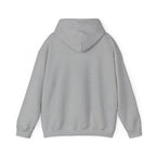 All Bluff Poker Pullover Hoodie in Sport Grey – Back Flat Lay | All Bluff Poker