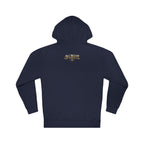Professional Bluffer Pullover Hoodie in Classic Navy – Back Flat Lay | All Bluff Poker
