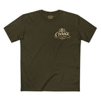 All Courage T-Shirt in Army – Front Flat Lay | All Bluff Poker