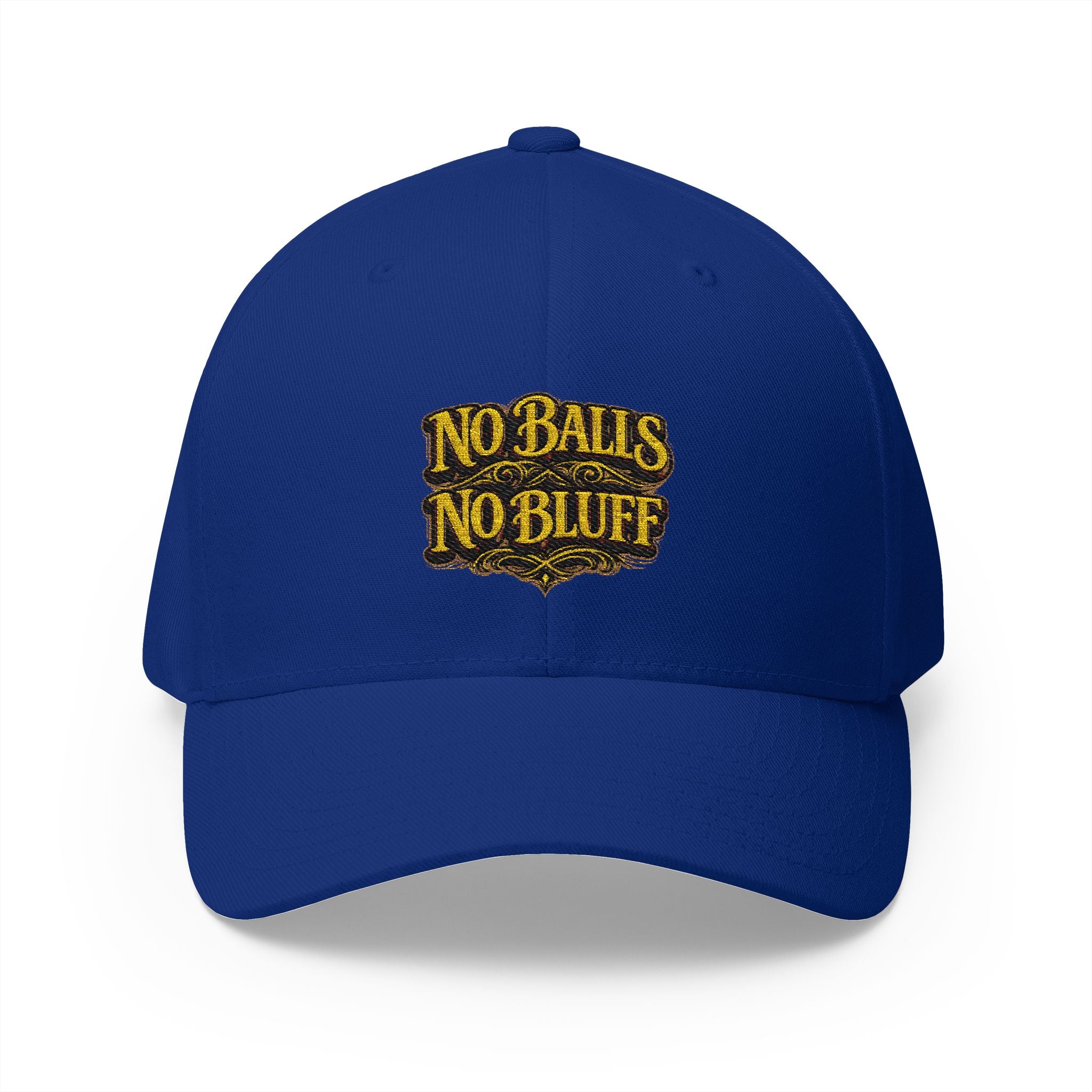 No Balls No Bluff | All Bluff Poker | Hats | NBNB-HAT-1 — Fitted Cap
