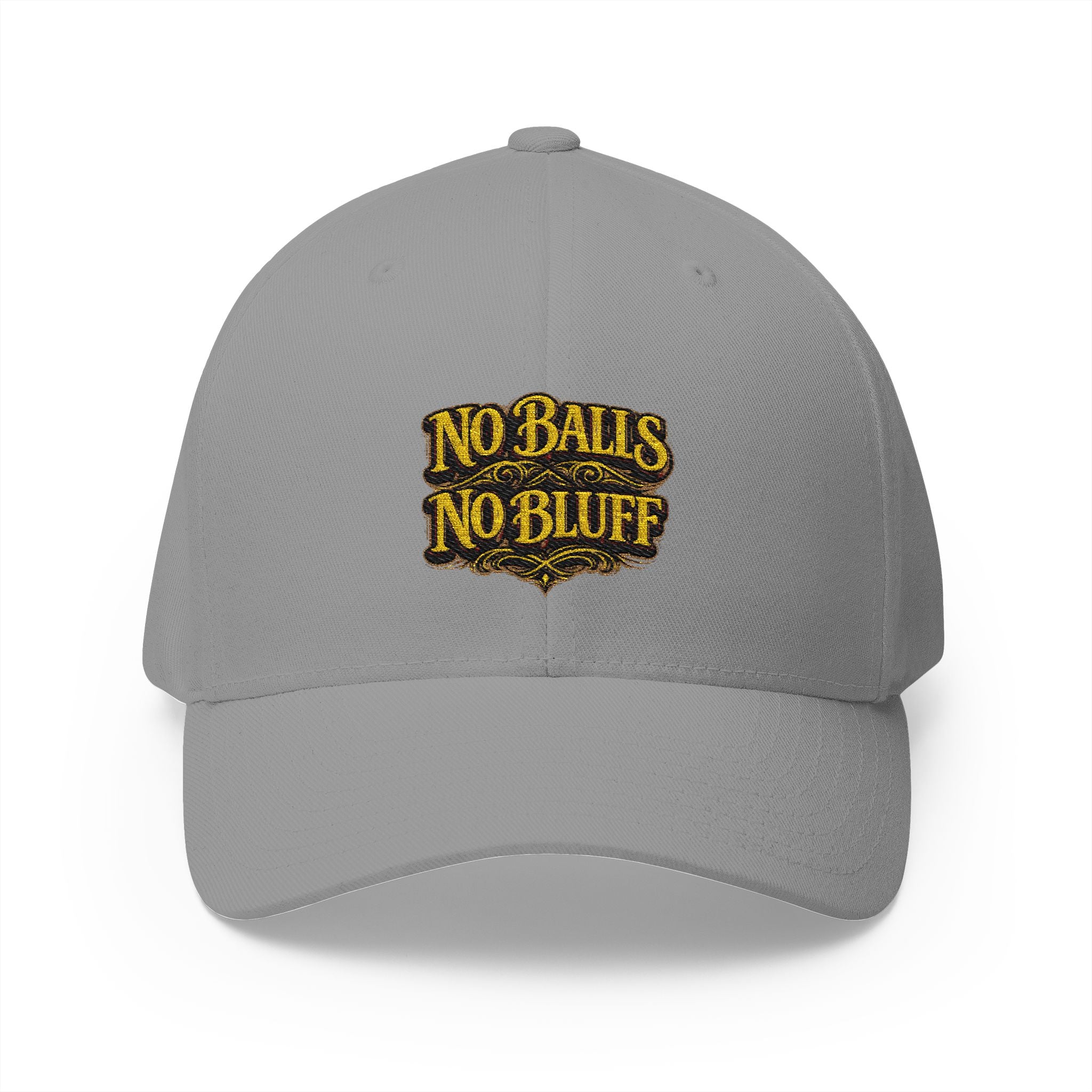 No Balls No Bluff | All Bluff Poker | Hats | NBNB-HAT-1 — Fitted Cap