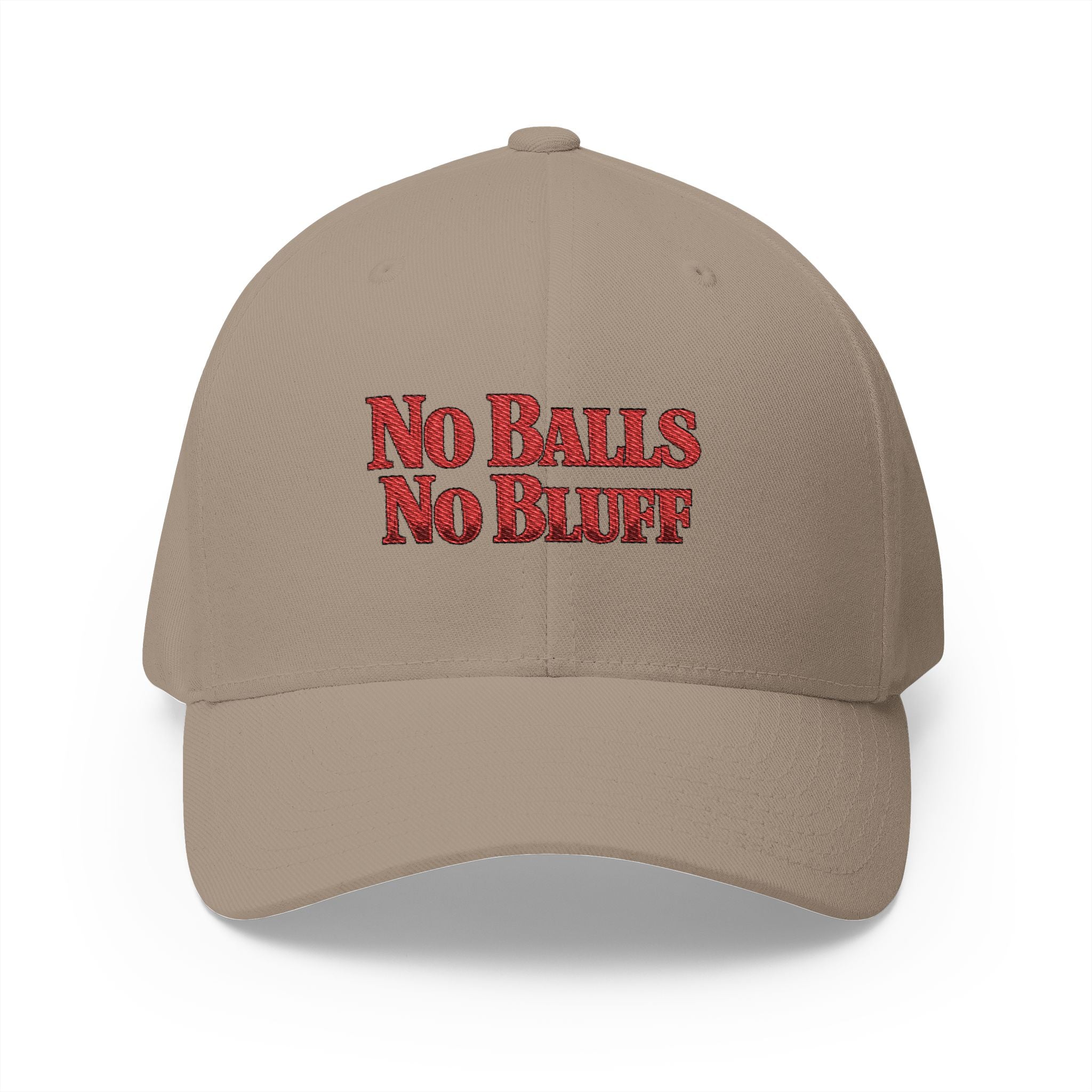 No Balls No Bluff | All Bluff Poker | Hats | NBNB-HAT-5 — Fitted Cap