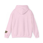 Professional Bluffer Pullover Hoodie in Light Pink – Back Flat Lay | All Bluff Poker