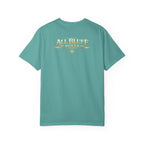 7-2 Style T-Shirt in Seafoam – Back Flat Lay | All Bluff Poker