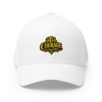 All Courage Fitted Cap in White – Front View | All Bluff Poker