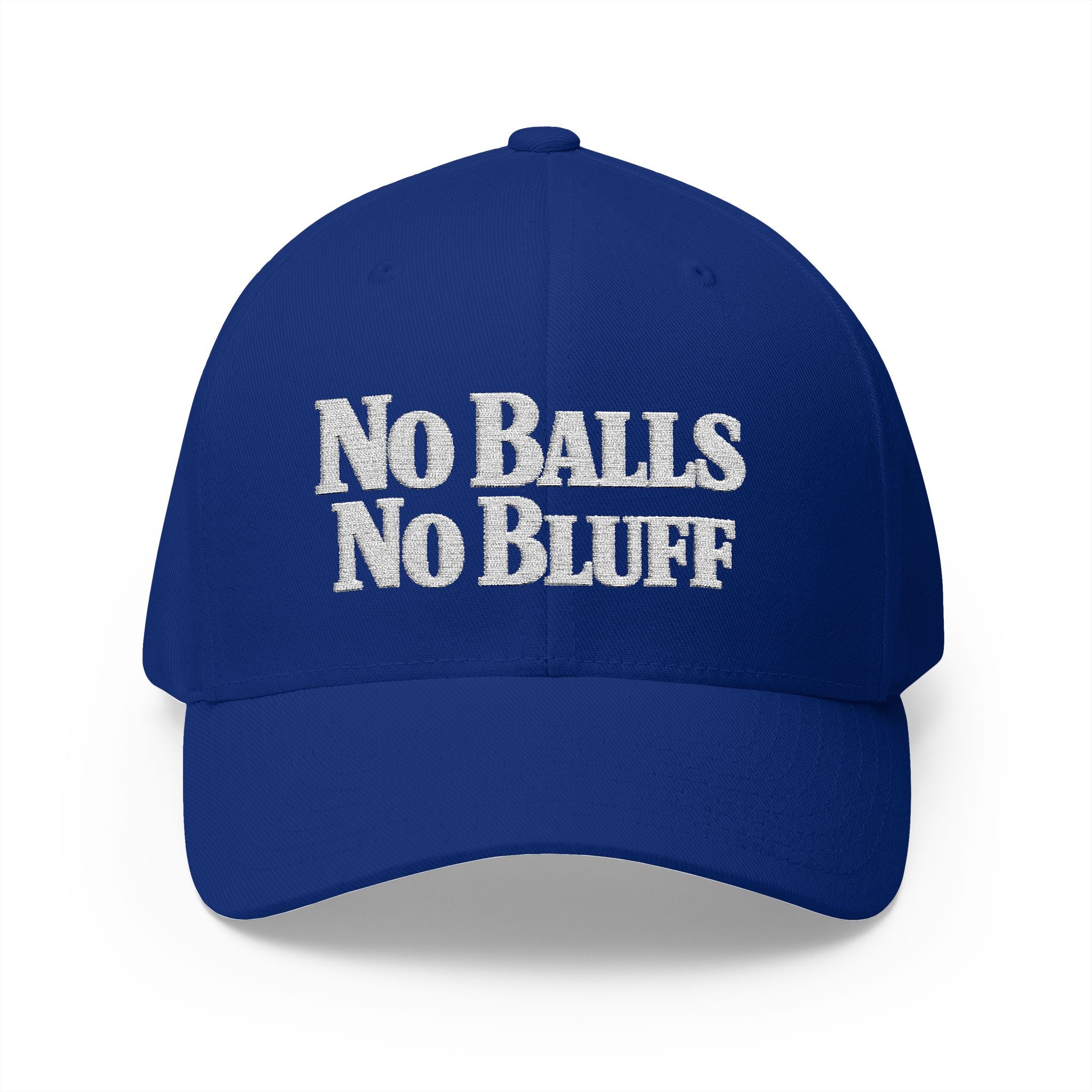 No Balls No Bluff | All Bluff Poker | Hats | NBNB-HAT-4 — Fitted Cap