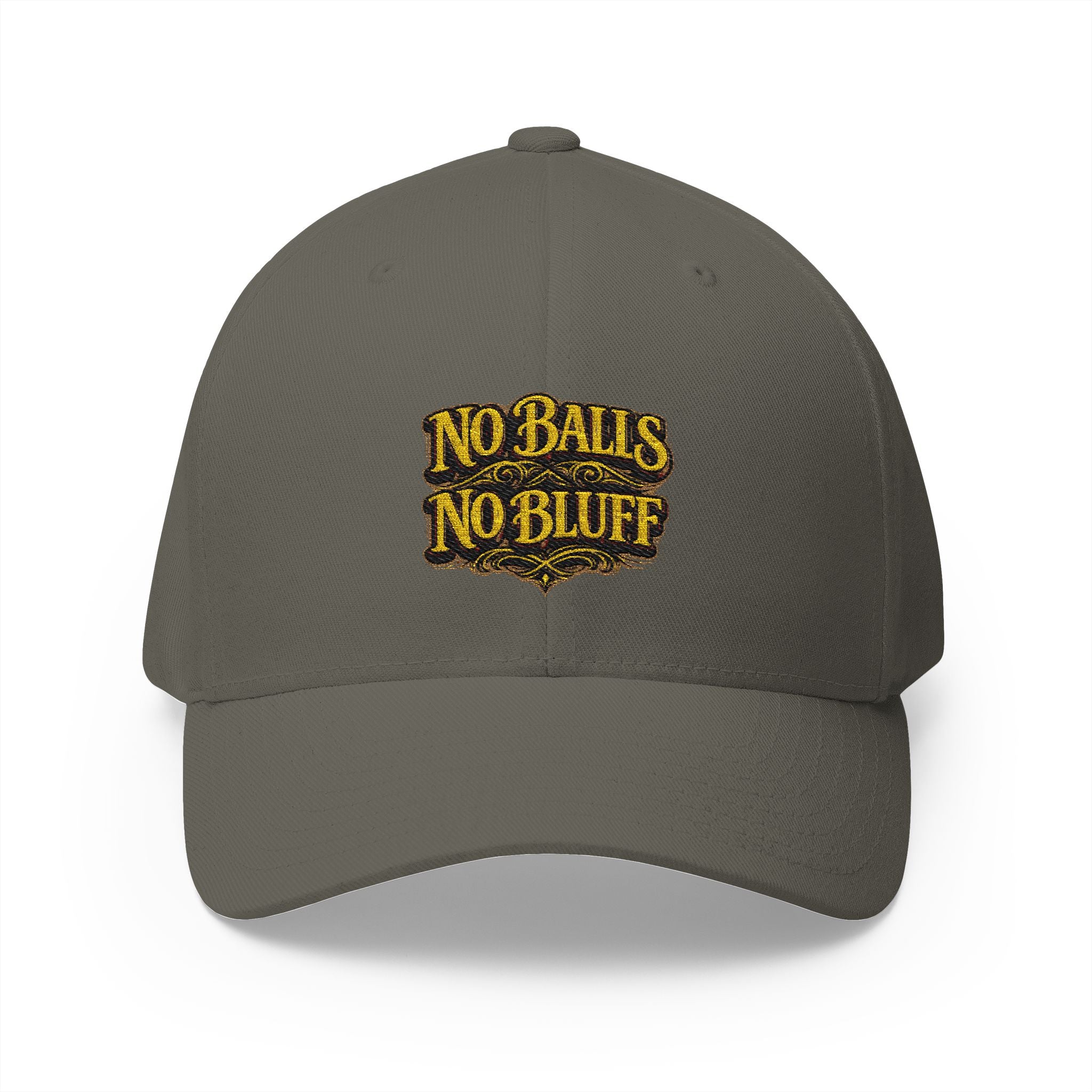 No Balls No Bluff | All Bluff Poker | Hats | NBNB-HAT-1 — Fitted Cap
