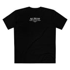 No Balls No Bluff T-Shirt in Black – Back Flat Lay | All Bluff Poker