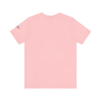 I'm a Bluffer Not a Fighter T-Shirt in Pink – Back Flat Lay | All Bluff Poker