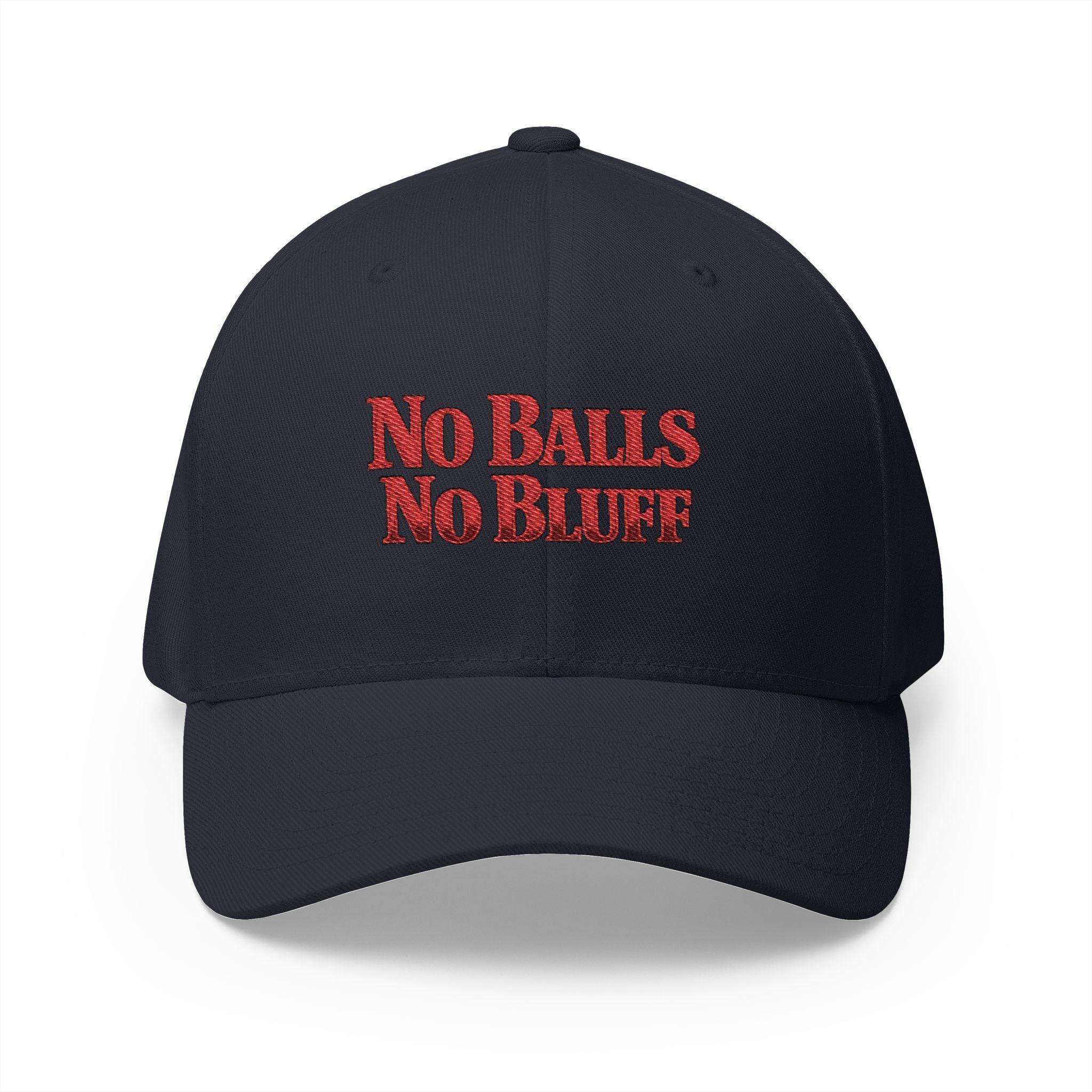 No Balls No Bluff | All Bluff Poker | Hats | NBNB-HAT-5 — Fitted Cap