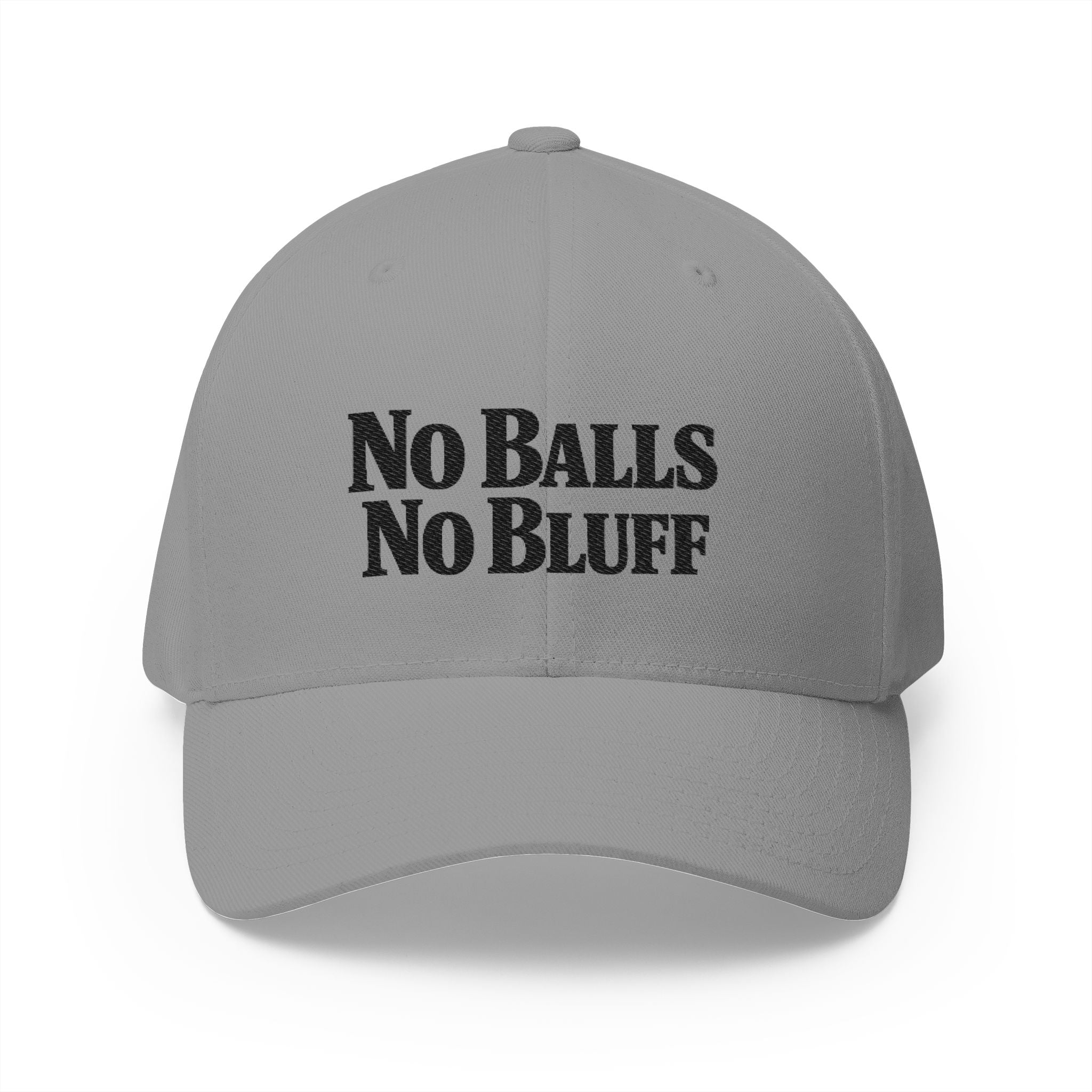 No Balls No Bluff | All Bluff Poker | Hats | NBNB-HAT-3 — Fitted Cap