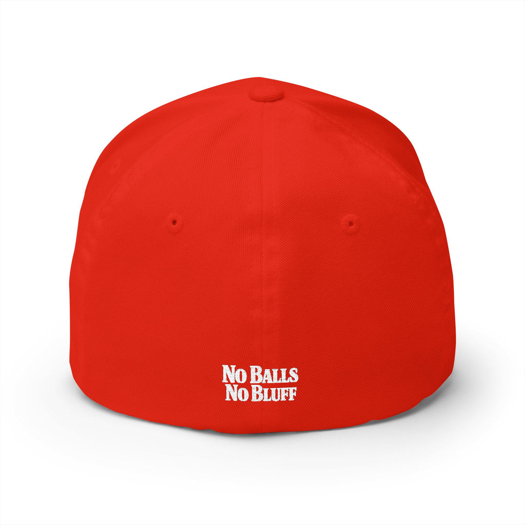 No Balls No Bluff | All Bluff Poker | Hats | NBNB-HAT-4 — Fitted Cap
