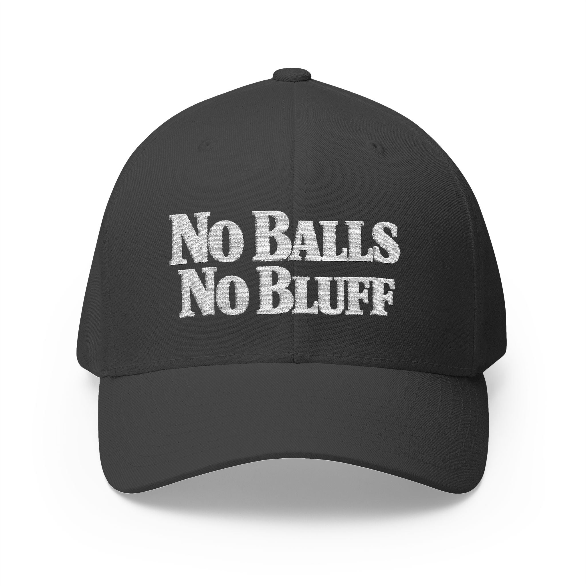 No Balls No Bluff | All Bluff Poker | Hats | NBNB-HAT-4 — Fitted Cap