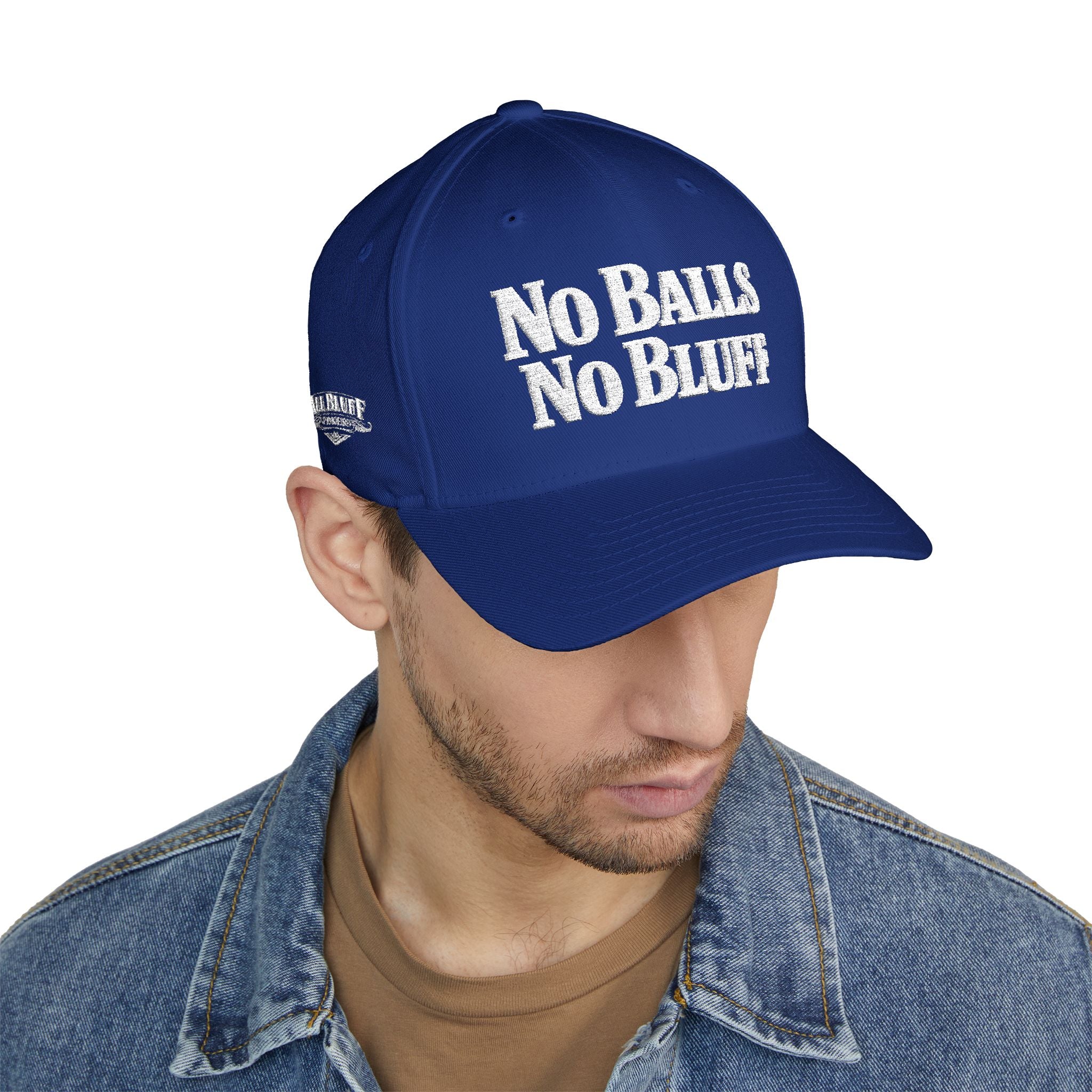 No Balls No Bluff | All Bluff Poker | Hats | NBNB-HAT-4 — Fitted Cap