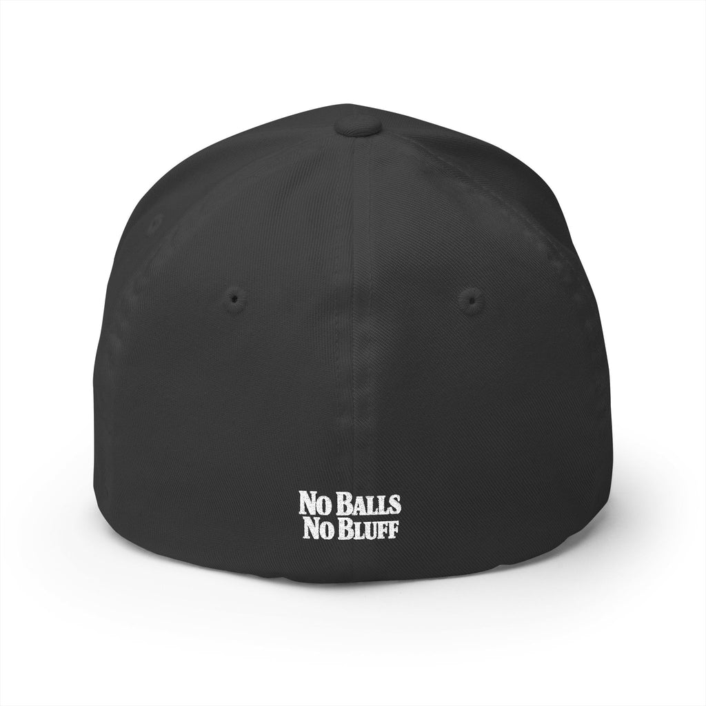 No Balls No Bluff | All Bluff Poker | Hats | NBNB-HAT-4 — Fitted Cap
