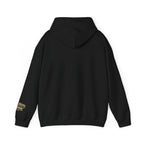 Professional Bluffer Pullover Hoodie in Black – Back Flat Lay | All Bluff Poker