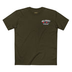 All Bluff No Fear T-Shirt in Army – Front Flat Lay | All Bluff Poker