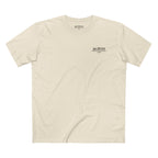 No Balls No Bluff T-Shirt in Natural – Front Flat Lay | All Bluff Poker