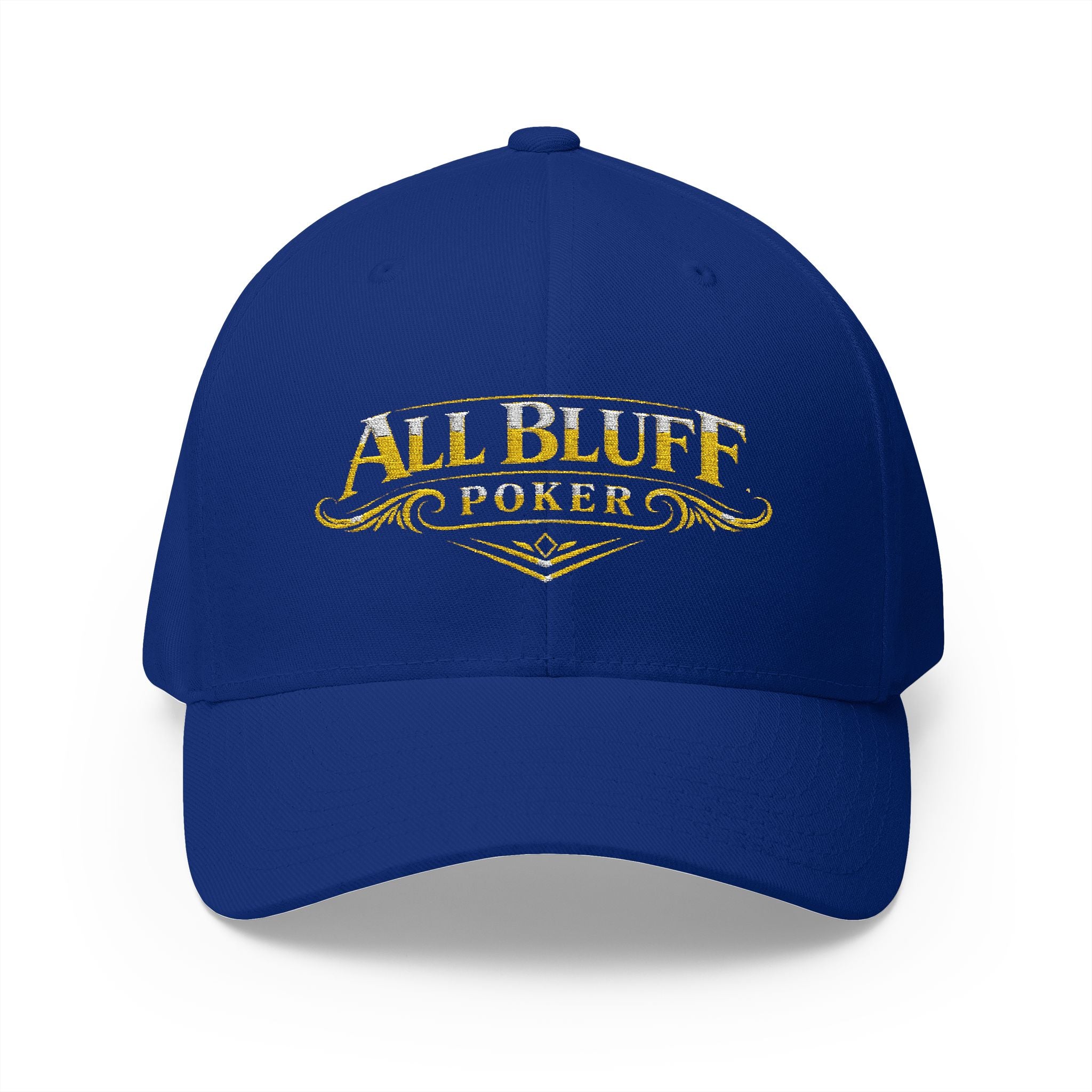 7-2 Style | All Bluff Poker | Hats | 72S-HAT-1 — Fitted Cap