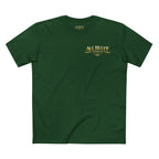 7-2 Style T-Shirt in Forest Green – Front Flat Lay | All Bluff Poker