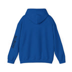 Professional Bluffer Pullover Hoodie in Royal – Back Flat Lay | All Bluff Poker