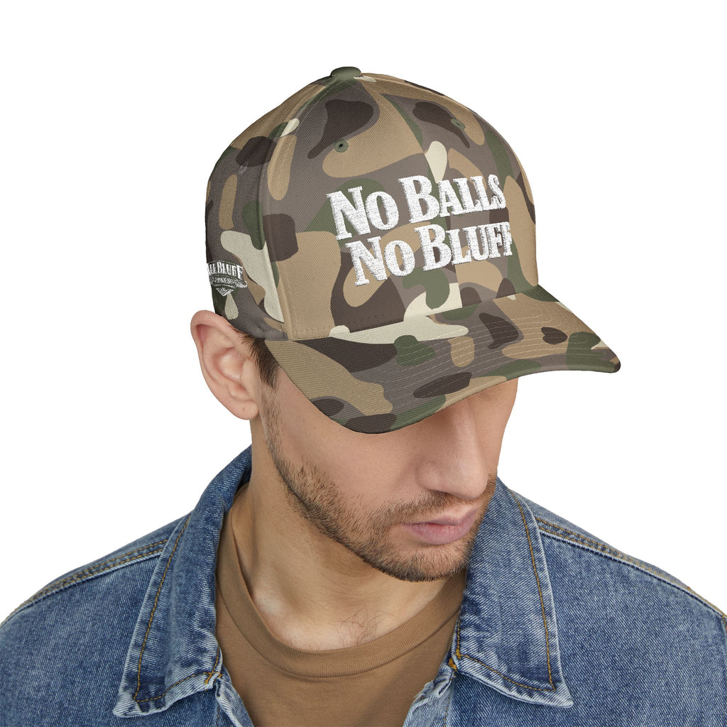 No Balls No Bluff | All Bluff Poker | Hats | NBNB-HAT-4 — Fitted Cap