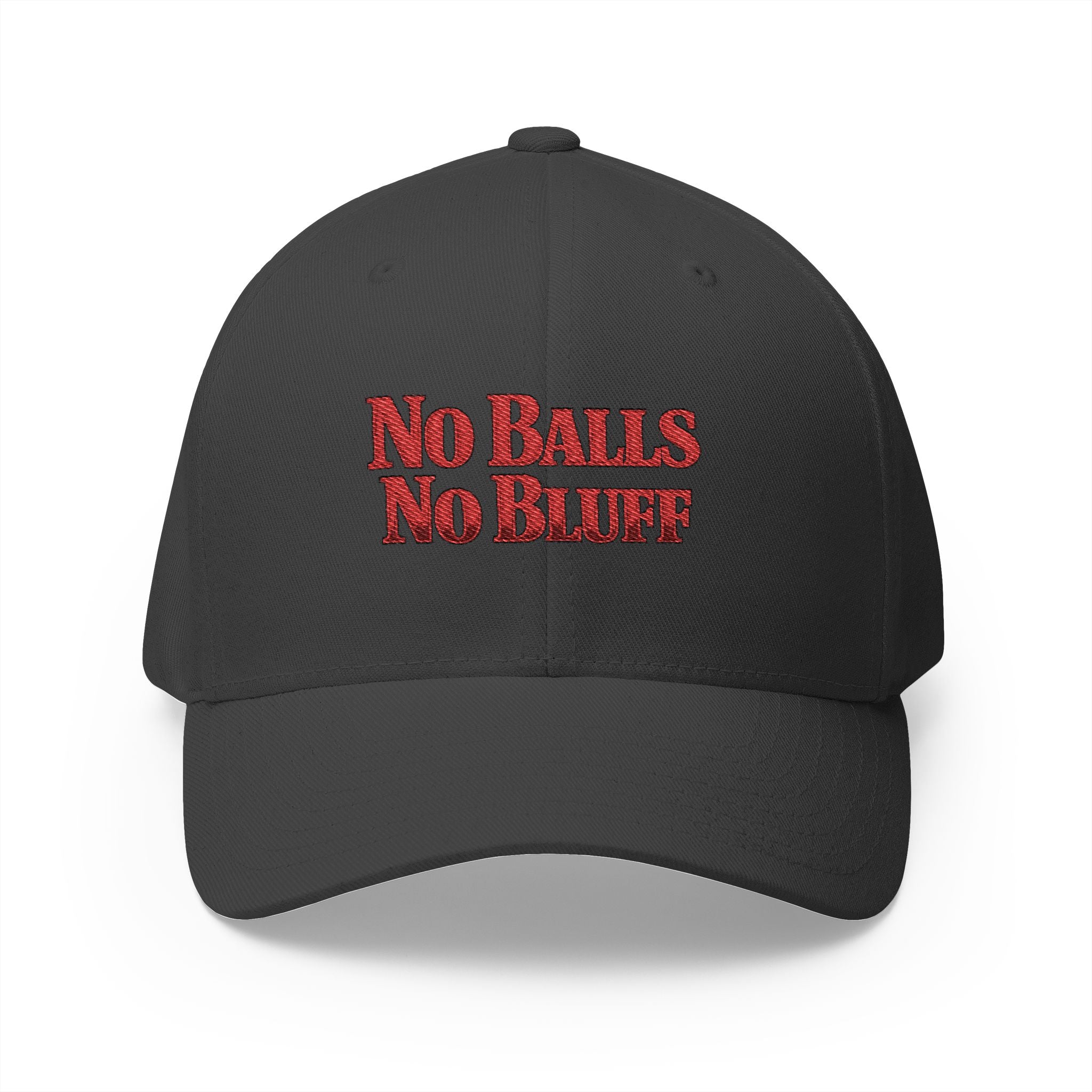 No Balls No Bluff | All Bluff Poker | Hats | NBNB-HAT-5 — Fitted Cap