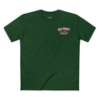 All Bluff No Fear T-Shirt in Forest Green – Front Flat Lay | All Bluff Poker