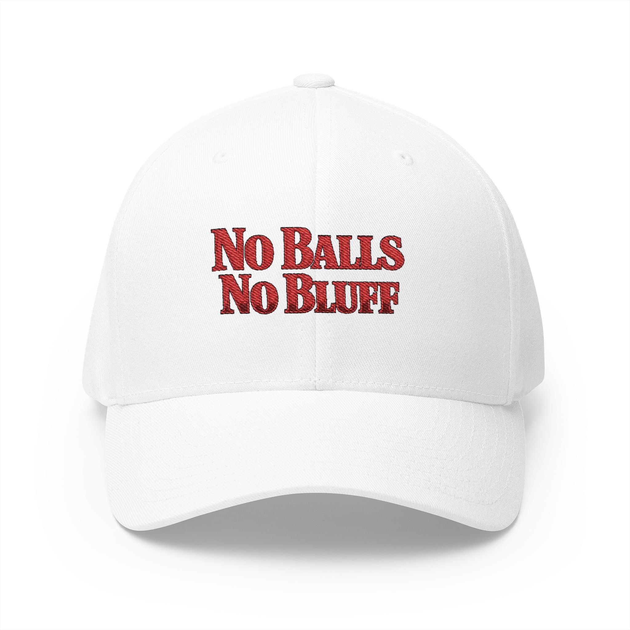 No Balls No Bluff | All Bluff Poker | Hats | NBNB-HAT-5 — Fitted Cap