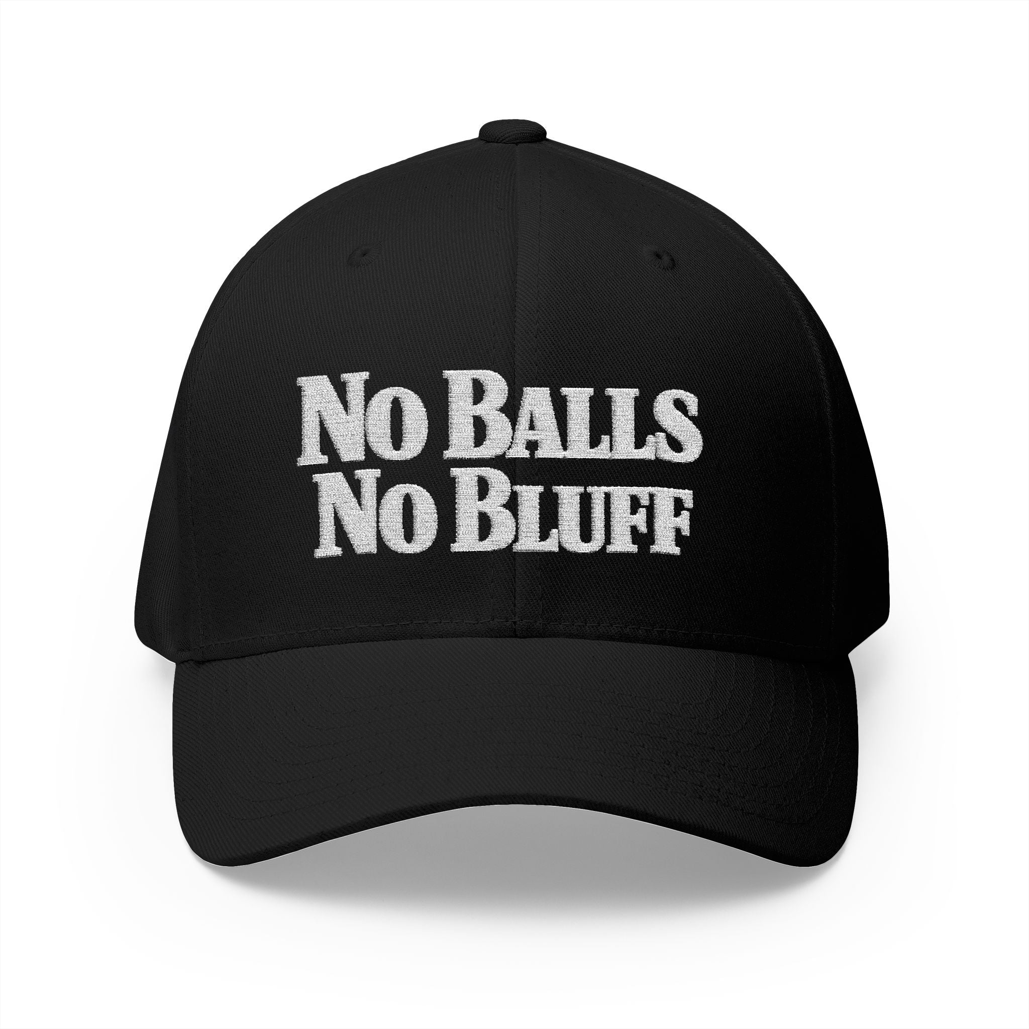 No Balls No Bluff | All Bluff Poker | Hats | NBNB-HAT-4 — Fitted Cap