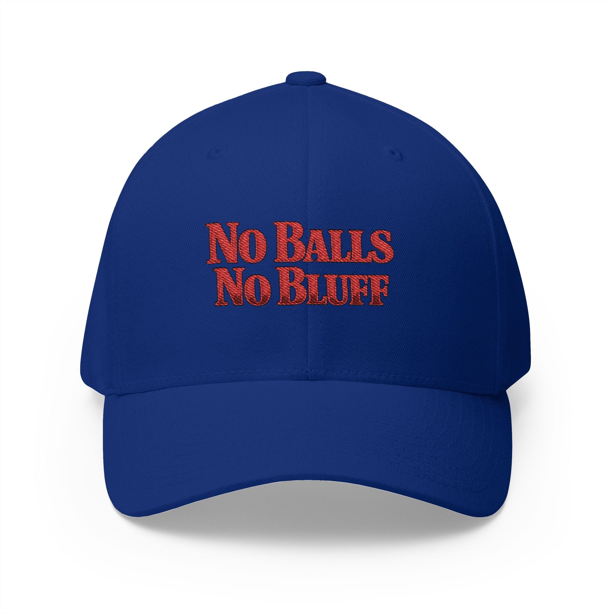No Balls No Bluff | All Bluff Poker | Hats | NBNB-HAT-5 — Fitted Cap