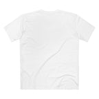 All Bluff Poker T-Shirt in White – Back Flat Lay | All Bluff Poker